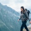 پلیور پشمی زنانه Decathlon MH100 – سفید مشکی - تصویر 6