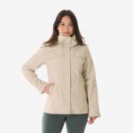 کاپشن زمستانی 3 در 1 زنانه Decathlon NH100 0 °C – بژ