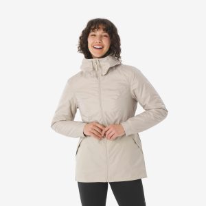 کاپشن زمستانی زنانه ضد آب Decathlon NH100 -5 °C – بژ کاپشن زمستانی زنانه ضد آب Decathlon NH100 -5 °C – بژ