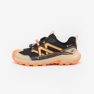 کفش کوهنوردی و طبیعت‌گردی بچگانه Decathlon Crossrock – مشکی نارنجی
