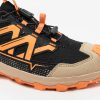 کفش کوهنوردی و طبیعتگردی بچگانه Decathlon Crossrock – مشکی نارنجی - تصویر 3