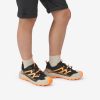 کفش کوهنوردی و طبیعتگردی بچگانه Decathlon Crossrock – مشکی نارنجی - تصویر 6