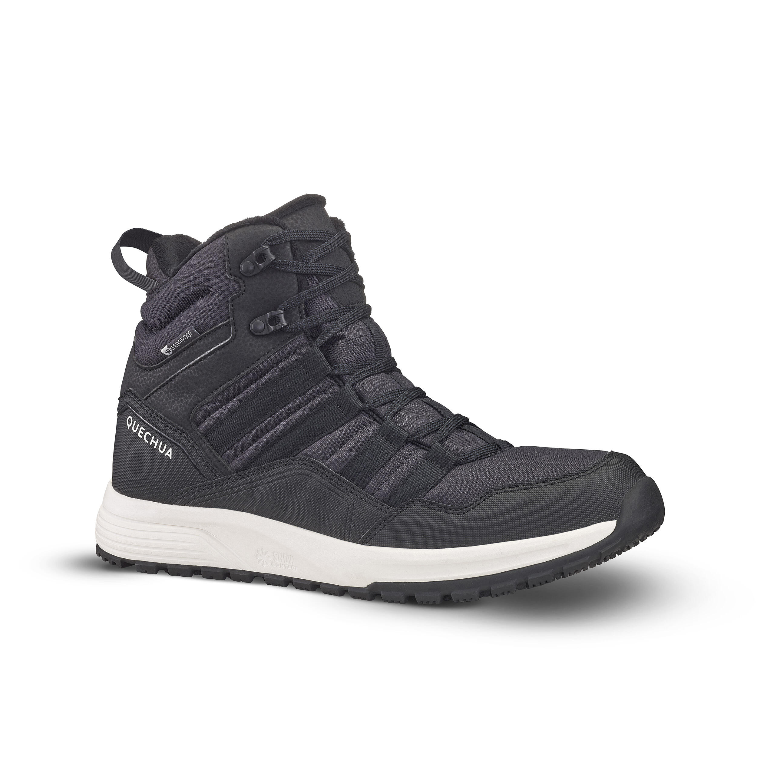 کفش بوت مردانه Decathlon NH500 Mid – مشکی کفش بوت مردانه Decathlon NH500 Mid – مشکی