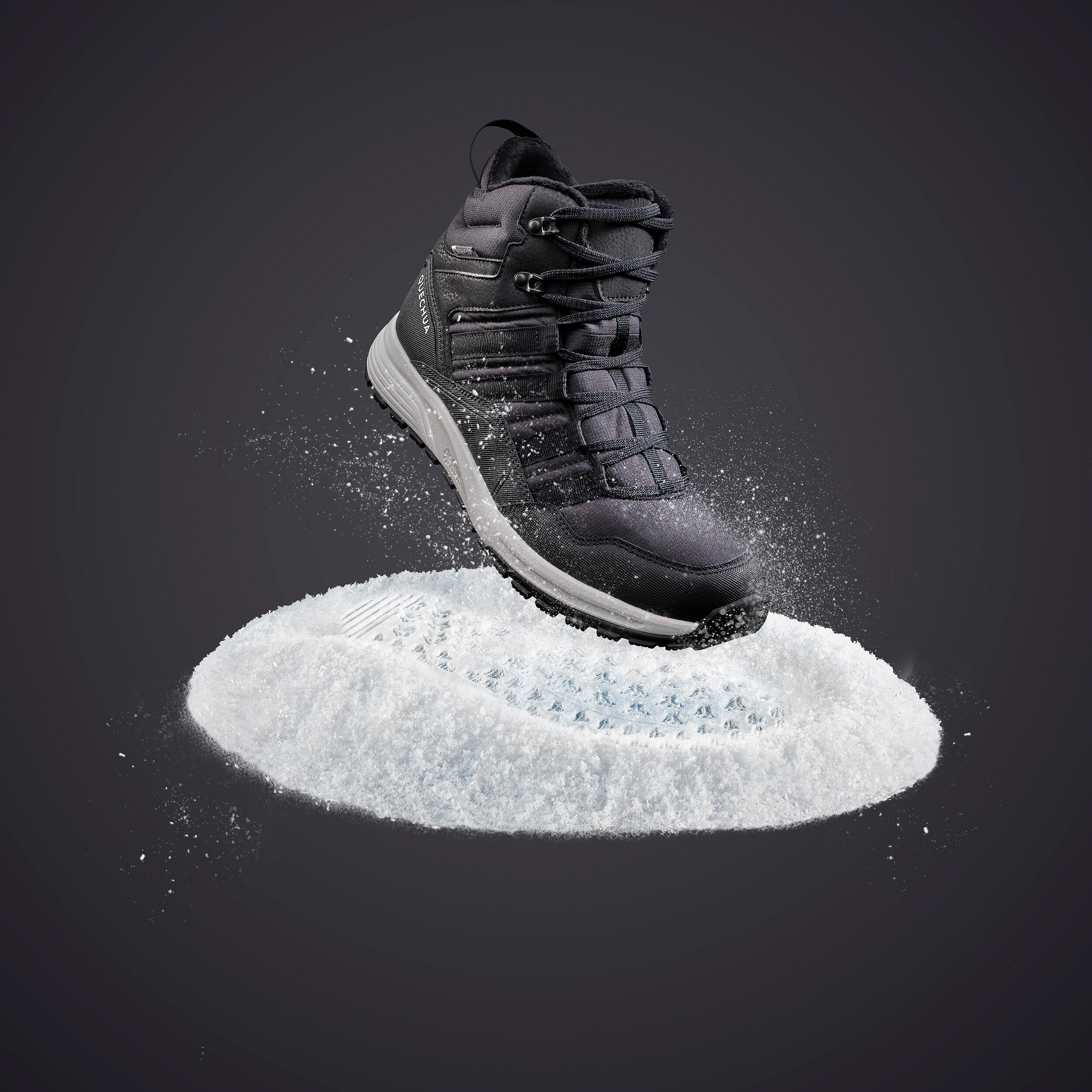 کفش بوت مردانه Decathlon NH500 Mid – مشکی کفش بوت مردانه Decathlon NH500 Mid – مشکی - تصویر 5
