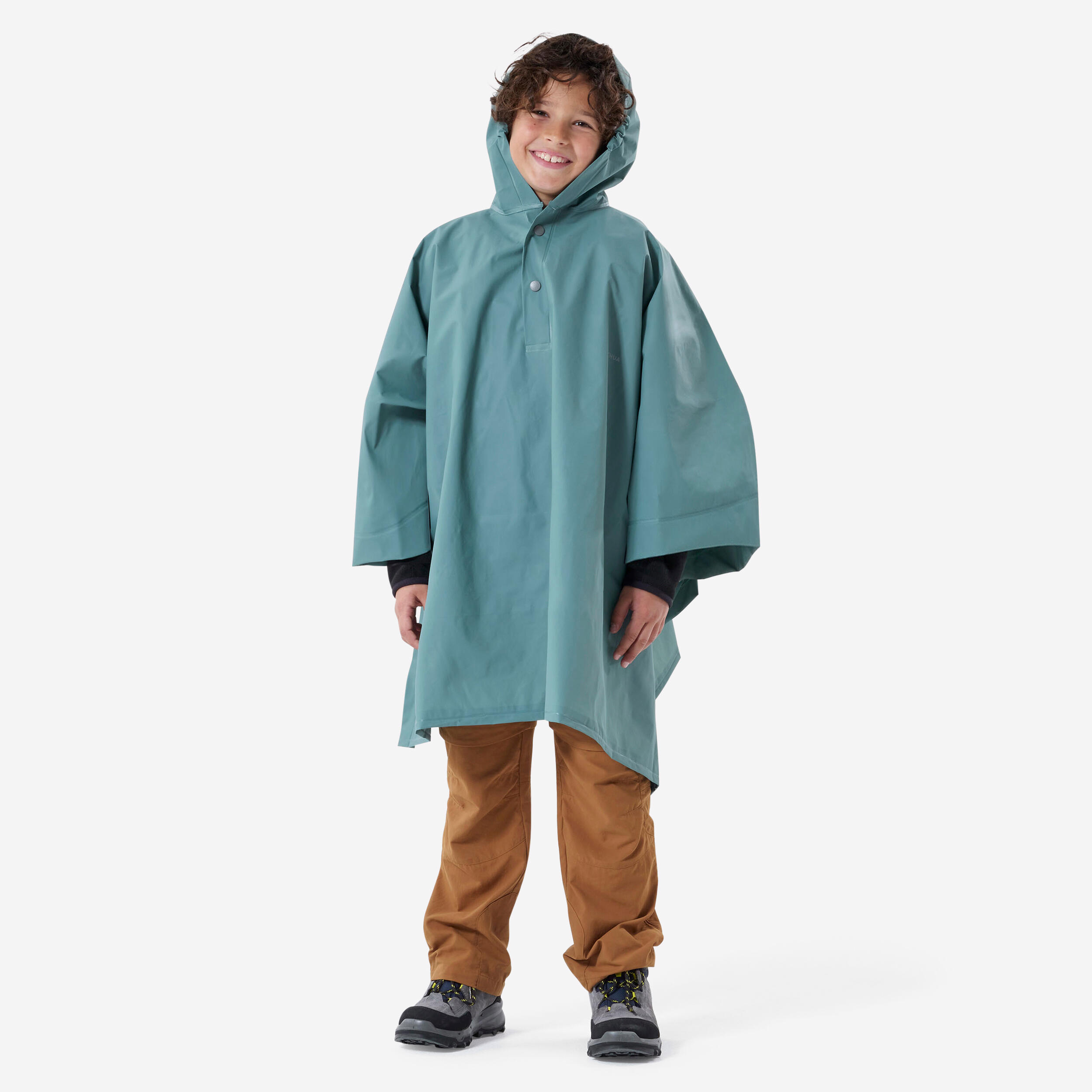 پانچو بارانی طبیعتگردی بچگانه Decathlon MH100 – سبز پانچو بارانی طبیعتگردی بچگانه Decathlon MH100 – سبز