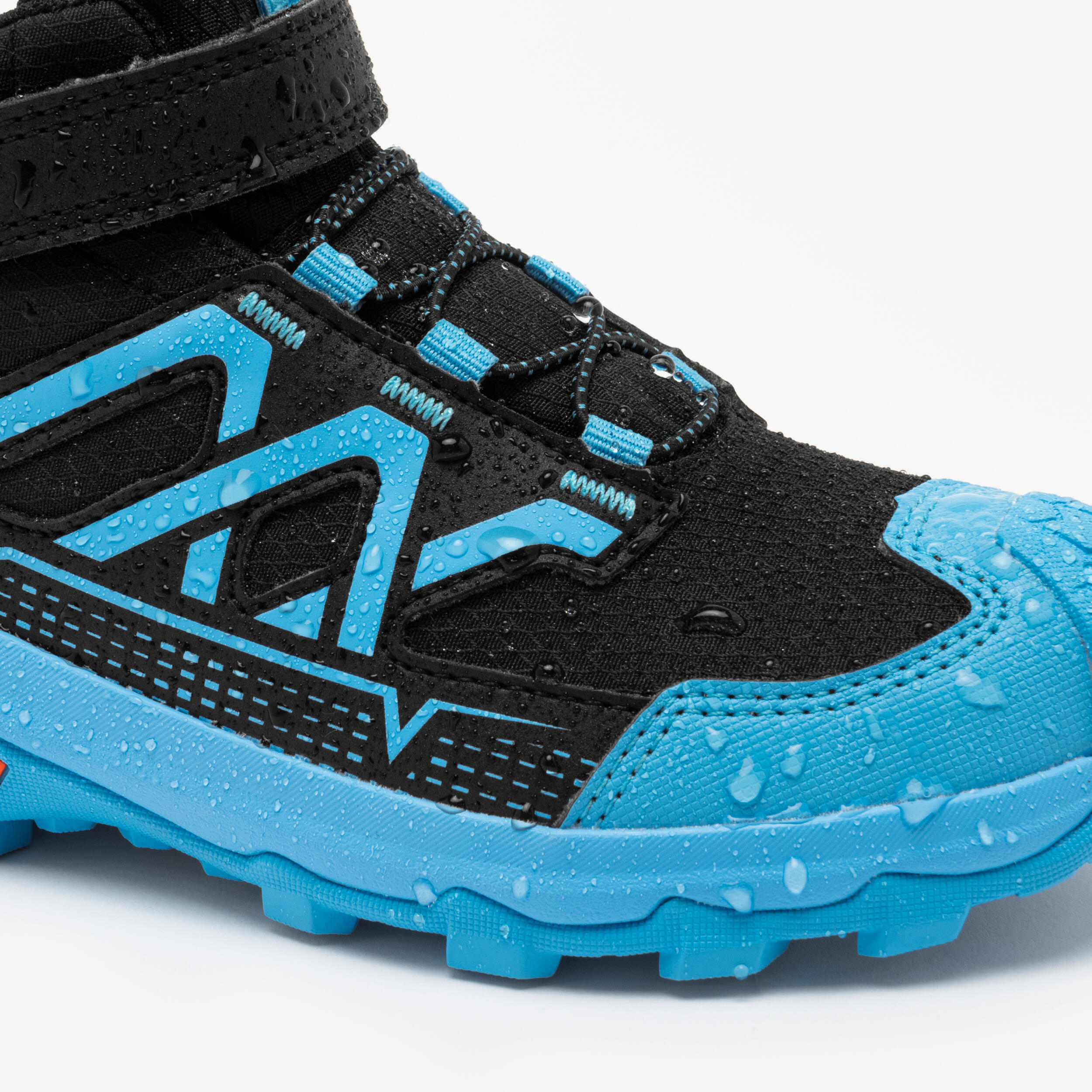 کفش کوهنوردی و طبیعتگردی بچگانه Decathlon Crosscrock – مشکی آبی کفش کوهنوردی و طبیعتگردی بچگانه Decathlon Crosscrock – مشکی آبی - تصویر 3