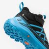 کفش کوهنوردی و طبیعتگردی بچگانه Decathlon Crosscrock – مشکی آبی - تصویر 6