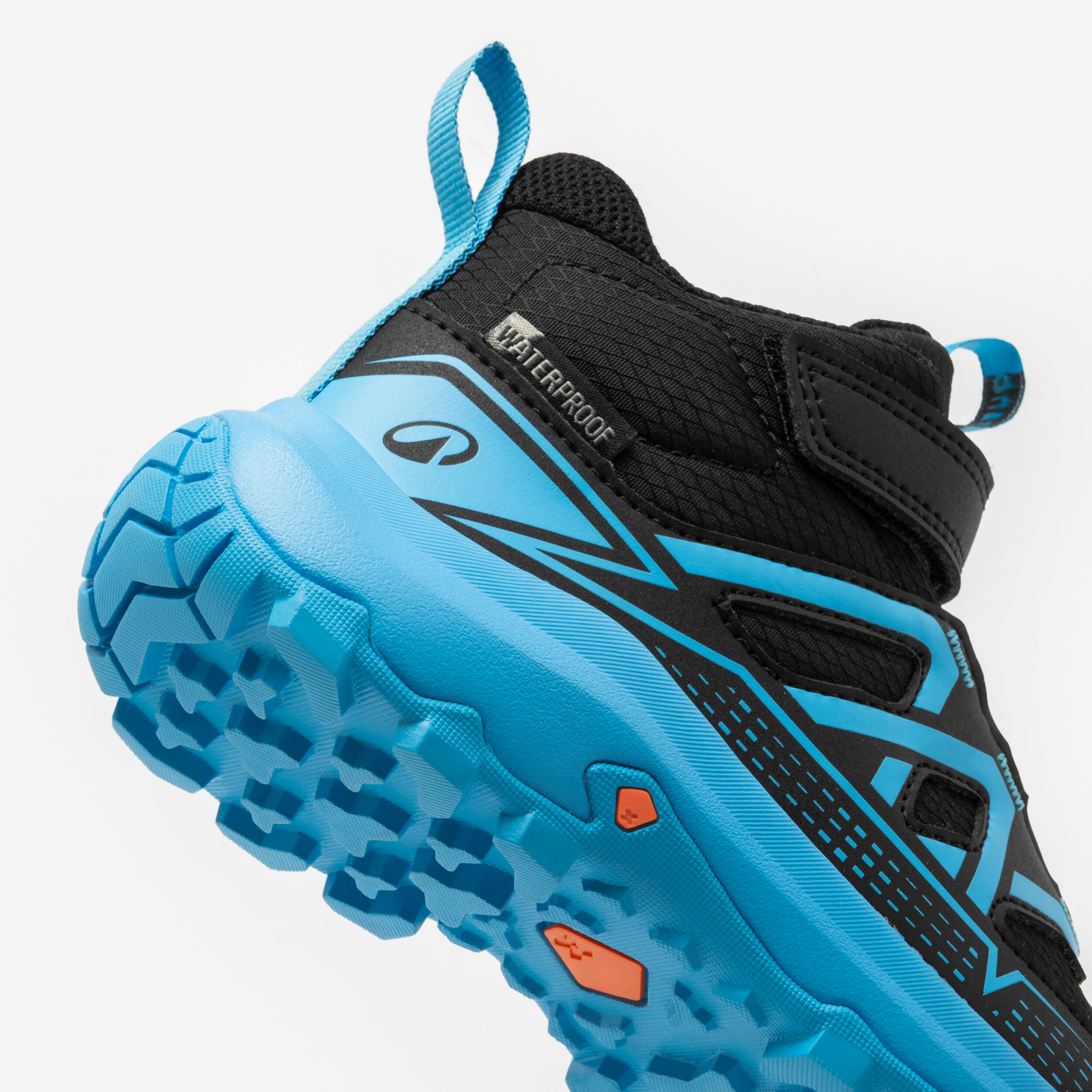 کفش کوهنوردی و طبیعتگردی بچگانه Decathlon Crosscrock – مشکی آبی کفش کوهنوردی و طبیعتگردی بچگانه Decathlon Crosscrock – مشکی آبی - تصویر 6