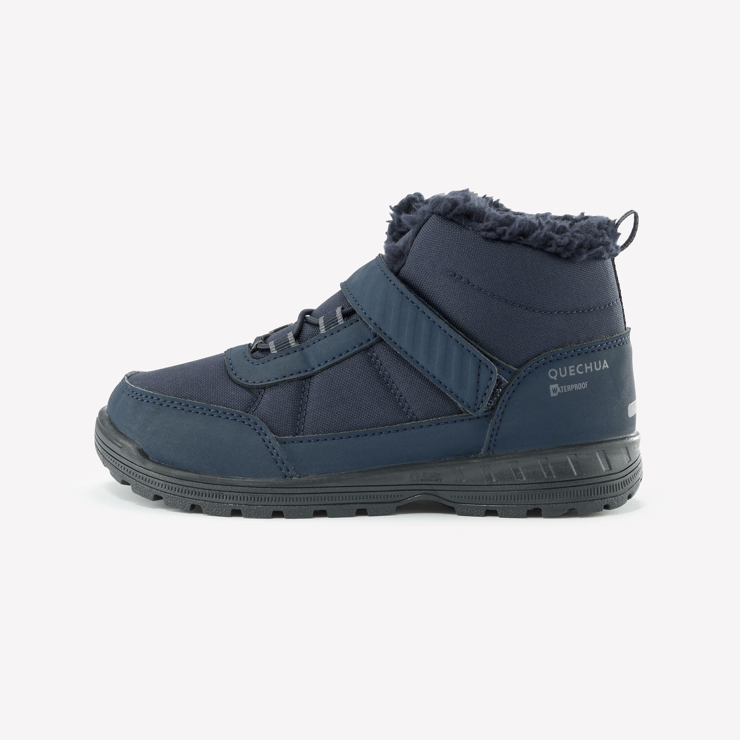 بوت برفی بچگانه چسبی دکتلون Decathlon SH100 – طوسی آبی بوت برفی بچگانه چسبی دکتلون Decathlon SH100 – طوسی آبی