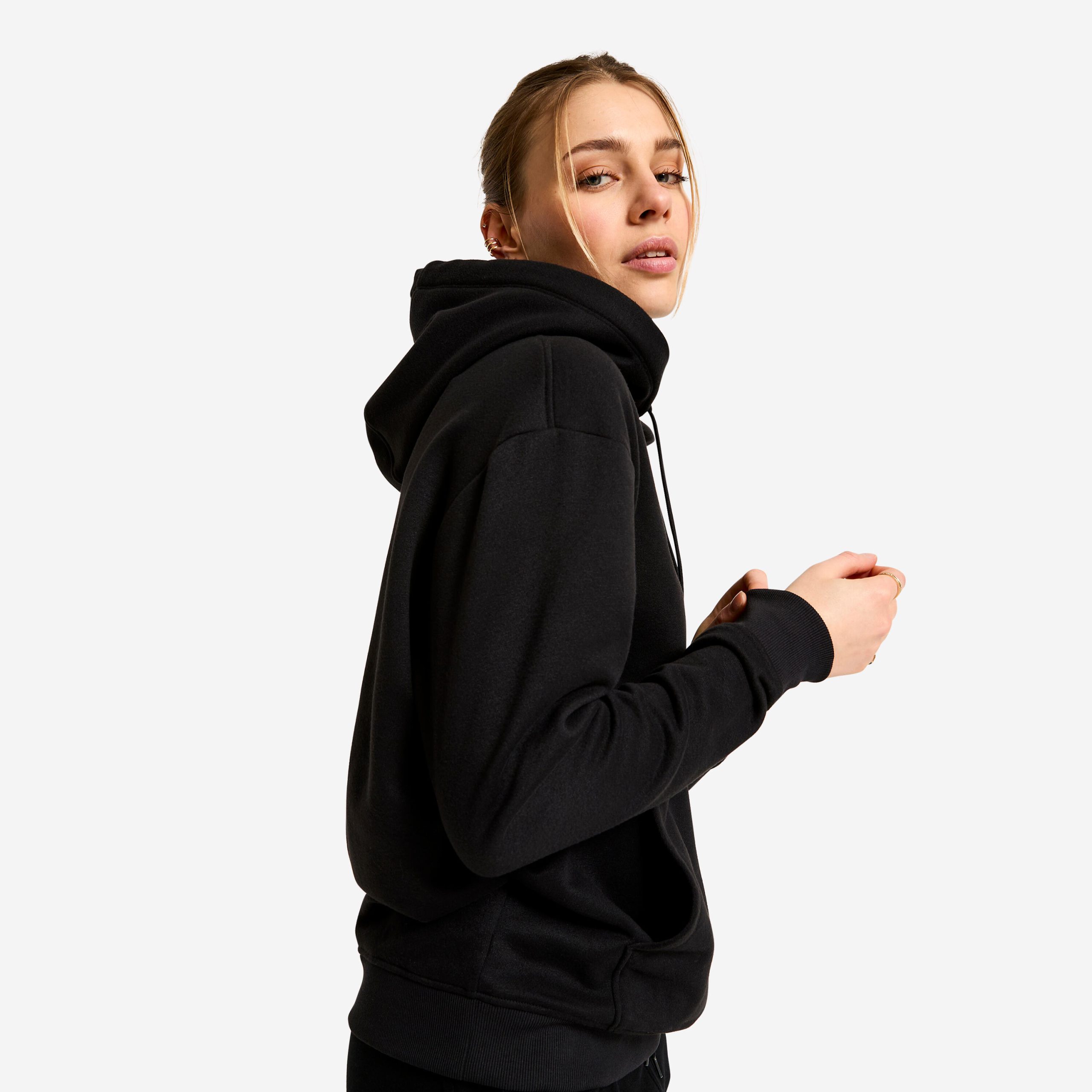 سویشرت زنانه Decathlon Essentiel – مشکی سویشرت زنانه Decathlon Essentiel – مشکی - تصویر 5