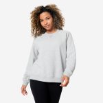 سویشرت زنانه Decathlon – طوسی