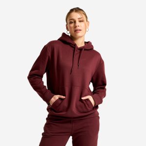 سویشرت ورزشی زنانه Decathlon Essentiel – بنفش