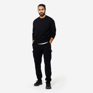سویشرت فیتنس مردانه Decathlon – مشکی