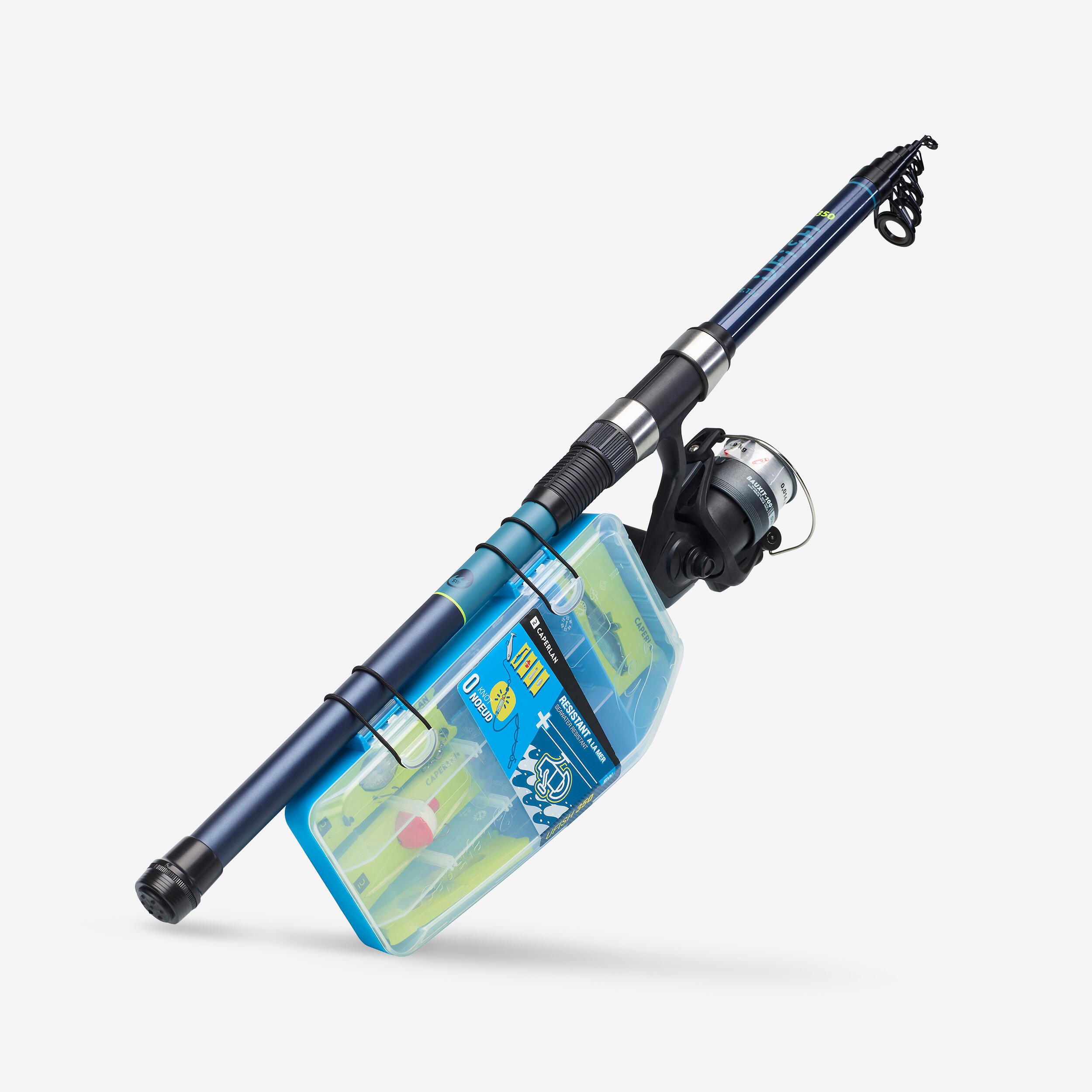 ست کامل چوب و چرخ ماهیگیری Decathlon UFISH SEA 350 – چند رنگ ست کامل چوب و چرخ ماهیگیری Decathlon UFISH SEA 350 – چند رنگ