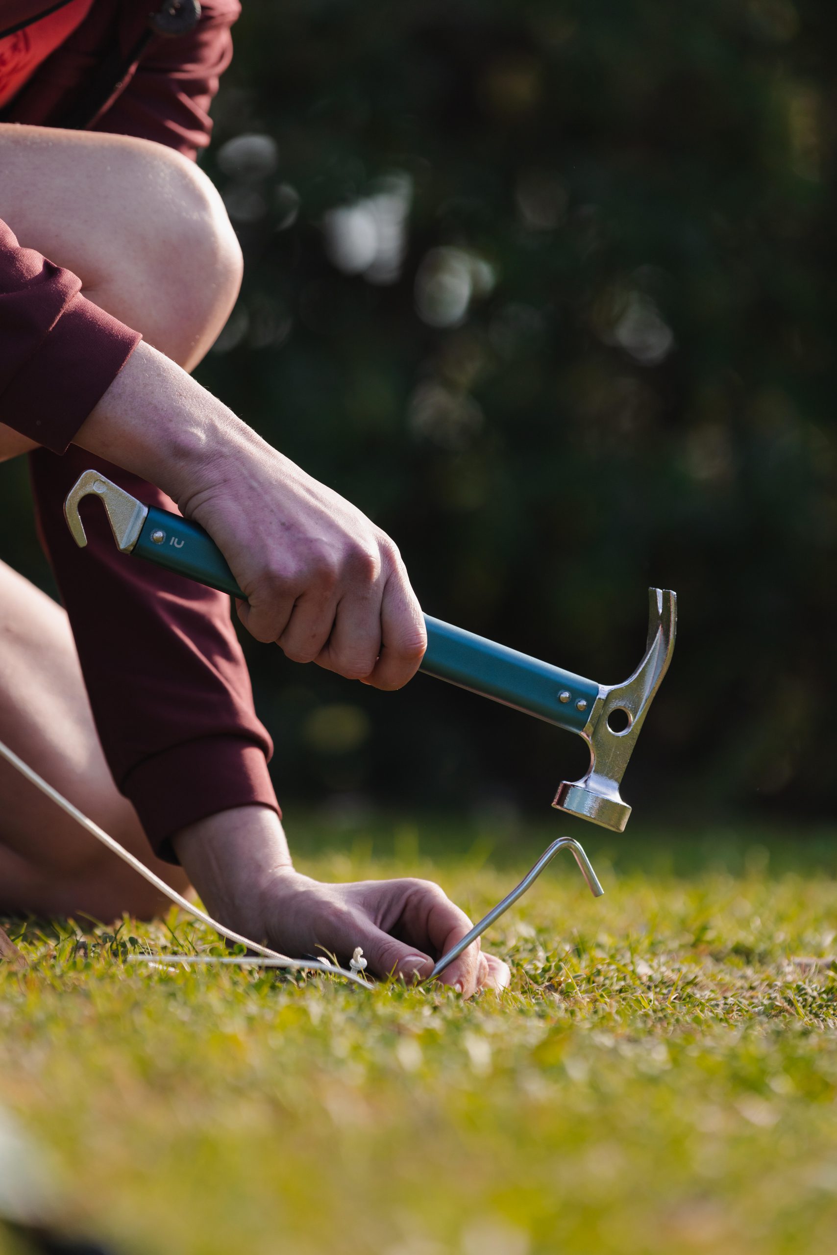 چکش کمپینگ Decathlon Hard Ground – آبی چکش کمپینگ Decathlon Hard Ground – آبی - تصویر 4