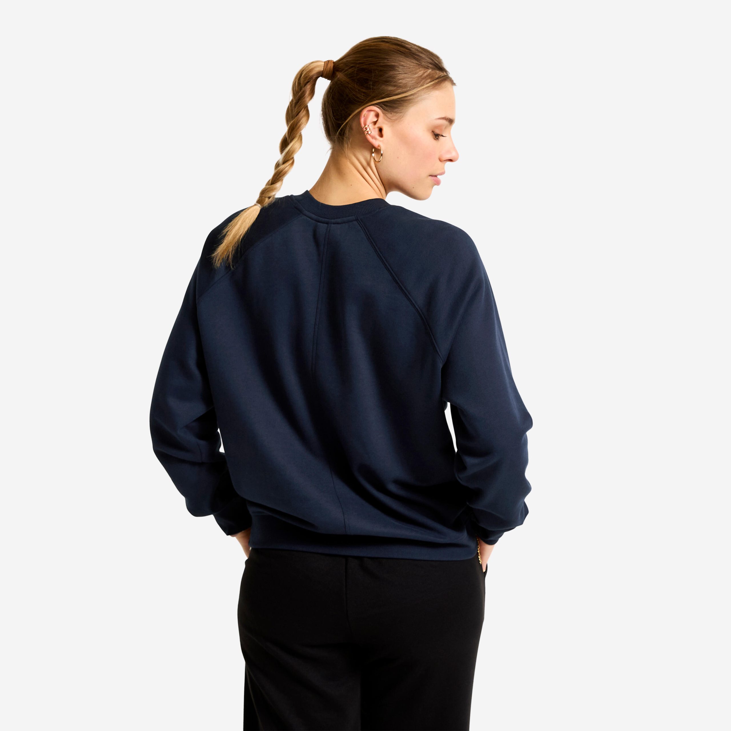 سویشرت زنانه Decathlon Kadın Polar Sweatshirt – سرمهای سویشرت زنانه Decathlon Kadın Polar Sweatshirt – سرمهای - تصویر 4