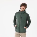 سویشرت مردانه کمپ و طبیعت‌گردی Decathlon NH500 Hybride – سبز