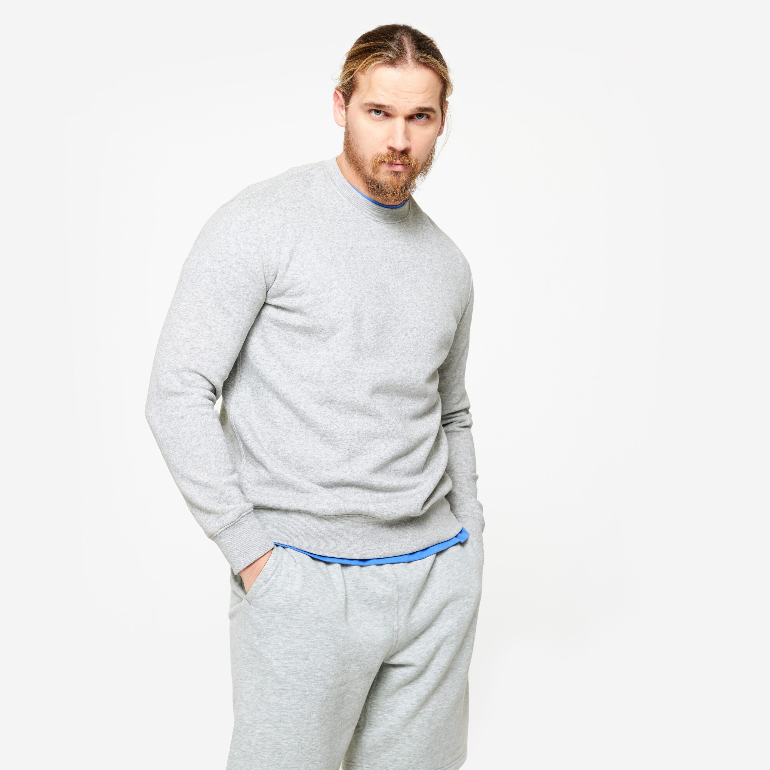 سویشرت ورزشی مردانه Decathlon Erkek Gri Sweatshirt – طوسی سویشرت ورزشی مردانه Decathlon Erkek Gri Sweatshirt – طوسی
