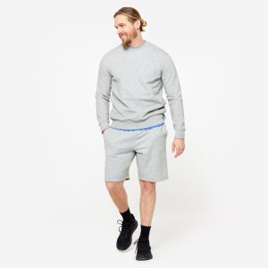 سویشرت ورزشی مردانه Decathlon Erkek Gri Sweatshirt – طوسی