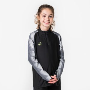سویشرت فوتبال بچگانه Decathlon Viralto – مشکی سفید